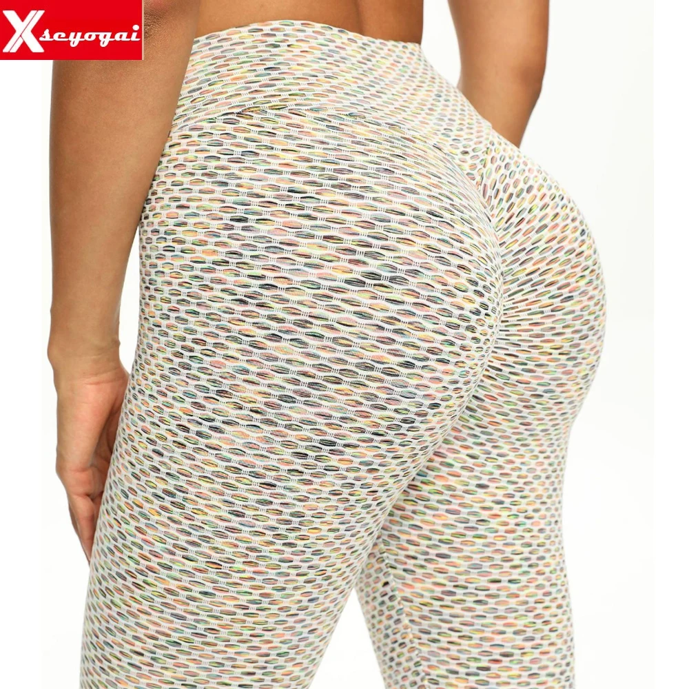 Seamless Ladies Sexy Yoga Pants Stretch Fitness High Waist Leggings Hip-Up Sports Pants Running Push-ups Printed Workout Pants
Seamless Ladies Sexy Yoga Pants Stretch Fitness High Waist Leggings Hip-Up Sports Pants Running Push-ups Printed Workout Pants