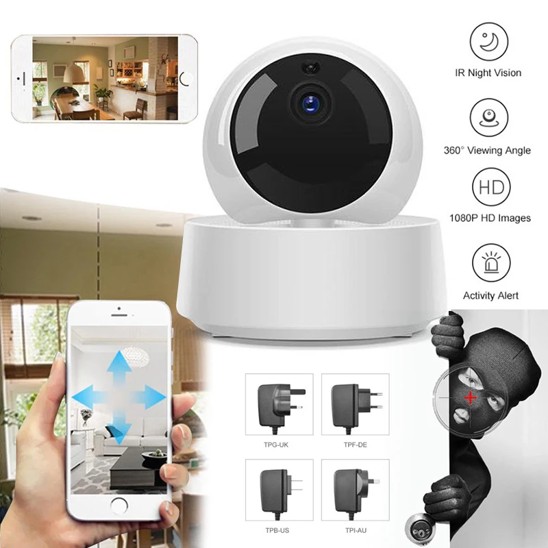 SONOFF GK-200MP2-B Smart Home Wifi Mini Camera Wireless IP 1080P HD Camera 360 IR Night Vision Two -way Audio Work With eWeLink
SONOFF GK-200MP2-B Smart Home Wifi Mini Camera Wireless IP 1080P HD Camera 360 IR Night Vision Two -way Audio Work With eWeLink