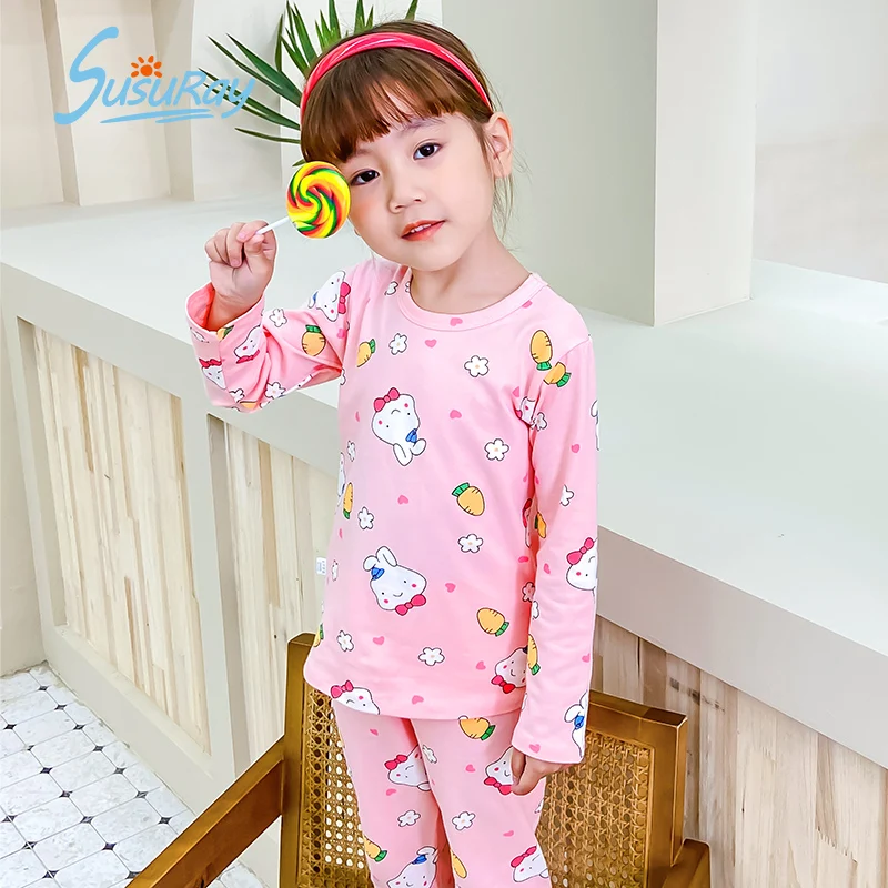 Kids Pajamas Sets Baby Girls Cotton Long Sleeved Tshirt+Pant Cartoon Toddler Girl Clothing Autumn Sleepwear Suit Pyjama Trousers
Kids Pajamas Sets Baby Girls Cotton Long Sleeved Tshirt+Pant Cartoon Toddler Girl Clothing Autumn Sleepwear Suit Pyjama Trousers