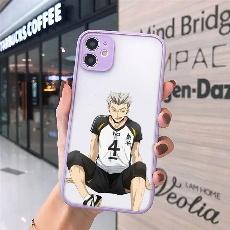 Kotaro Bokuto haikyuu anime Phone Case matte transparent For iphone 7 8 11 12 plus mini x xs xr pro max cover
Kotaro Bokuto haikyuu anime Phone Case matte transparent For iphone 7 8 11 12 plus mini x xs xr pro max cover