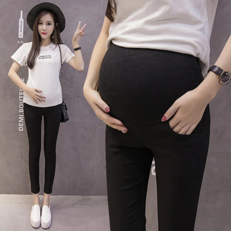 New Pregnant women pants lady wear pregnant women leggings thin trousers tide mother gift
New Pregnant women pants lady wear pregnant women leggings thin trousers tide mother gift