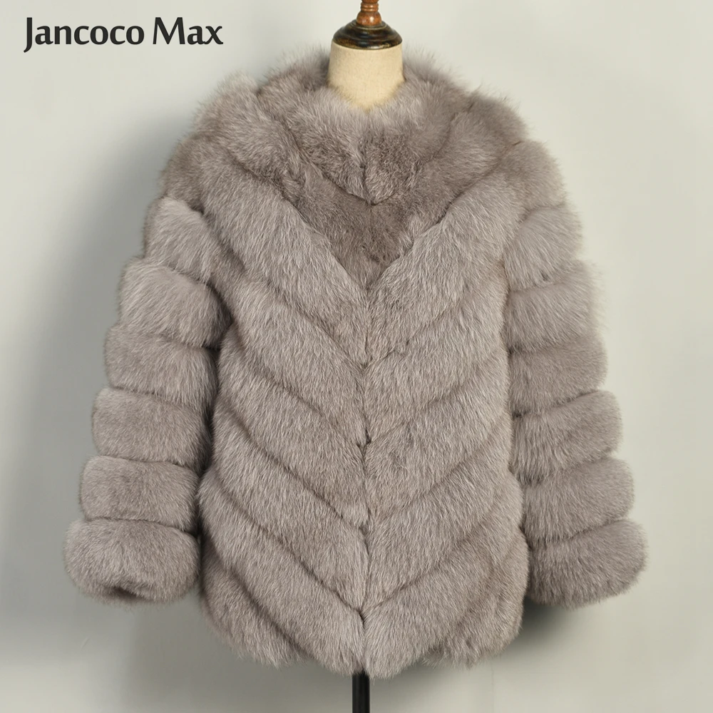 Real Fur Coat Women Luxury Thick Warm Fashion Fox Fur Jackets New Top Quality Winter Overcoat S7562
Real Fur Coat Women Luxury Thick Warm Fashion Fox Fur Jackets New Top Quality Winter Overcoat S7562
