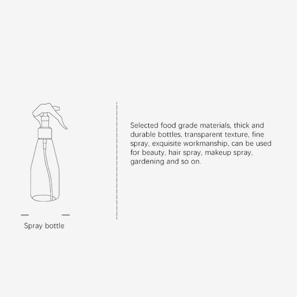 Empty Bottle 200ml Portable Spray Bottle Travel Split Bottle Spray Bottle Water Spray Bottle Perfume Spray Bottle Garden Tools
Empty Bottle 200ml Portable Spray Bottle Travel Split Bottle Spray Bottle Water Spray Bottle Perfume Spray Bottle Garden Tools
