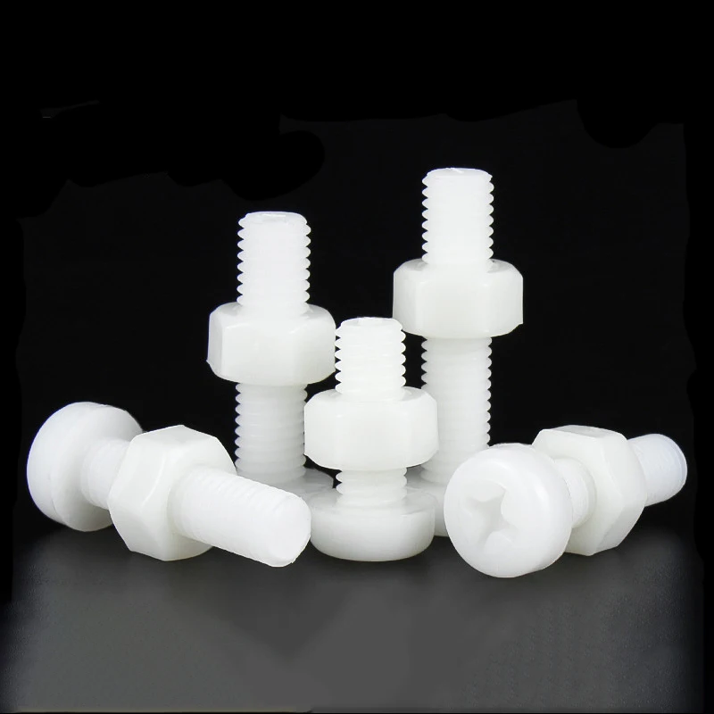 M2 M2.5 M3 M4 M5 M6 M8 Nylon Round Head Screw And Nut Set Complete Set Of Accessories Matching Plastic Screw
M2 M2.5 M3 M4 M5 M6 M8 Nylon Round Head Screw And Nut Set Complete Set Of Accessories Matching Plastic Screw