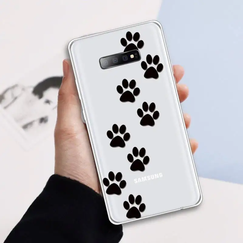 dog footprint Paw Phone Case Transparent For Samsung Galaxy A 71 21s S note 8 9 10 plus 20 ultra high quality protective coque
dog footprint Paw Phone Case Transparent For Samsung Galaxy A 71 21s S note 8 9 10 plus 20 ultra high quality protective coque