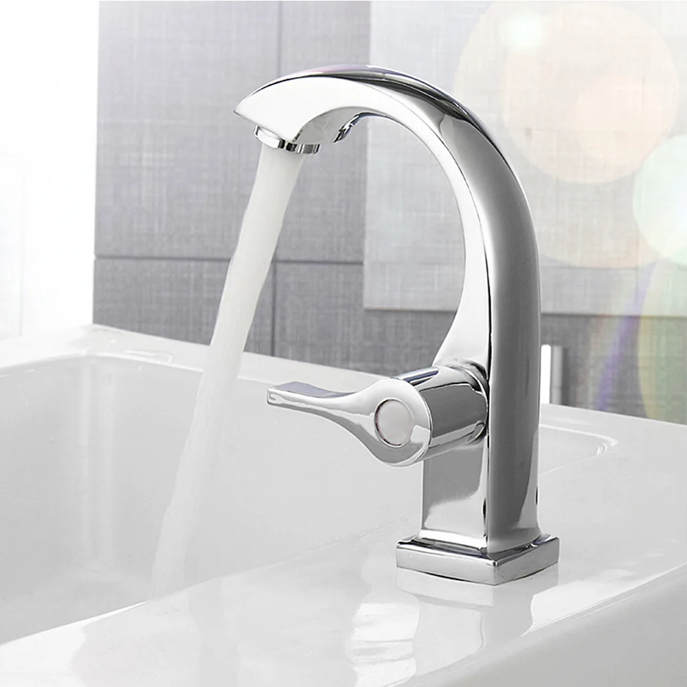 Chrome Bathroom Basin Copper Tap Single Handle Spout Sink Bath Cold Water Faucet Home Garden Supplies
Chrome Bathroom Basin Copper Tap Single Handle Spout Sink Bath Cold Water Faucet Home Garden Supplies