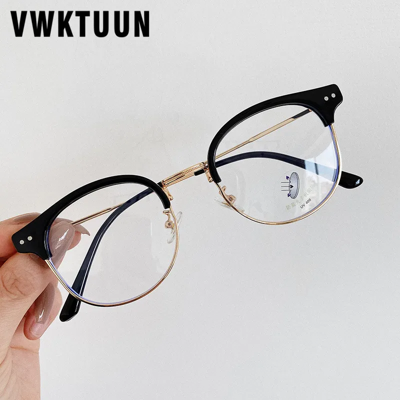 Очки мужские и женские VWKTUUN с защитой от синего света заклепками TR90 | Аксессуары
