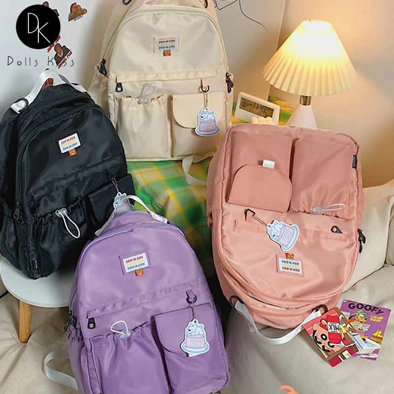Ladies Waterproof Backpack Kawaii Student School Bag College Style Girls Large Capacity Backpack Women Nylon Mochila Backpack
Ladies Waterproof Backpack Kawaii Student School Bag College Style Girls Large Capacity Backpack Women Nylon Mochila Backpack