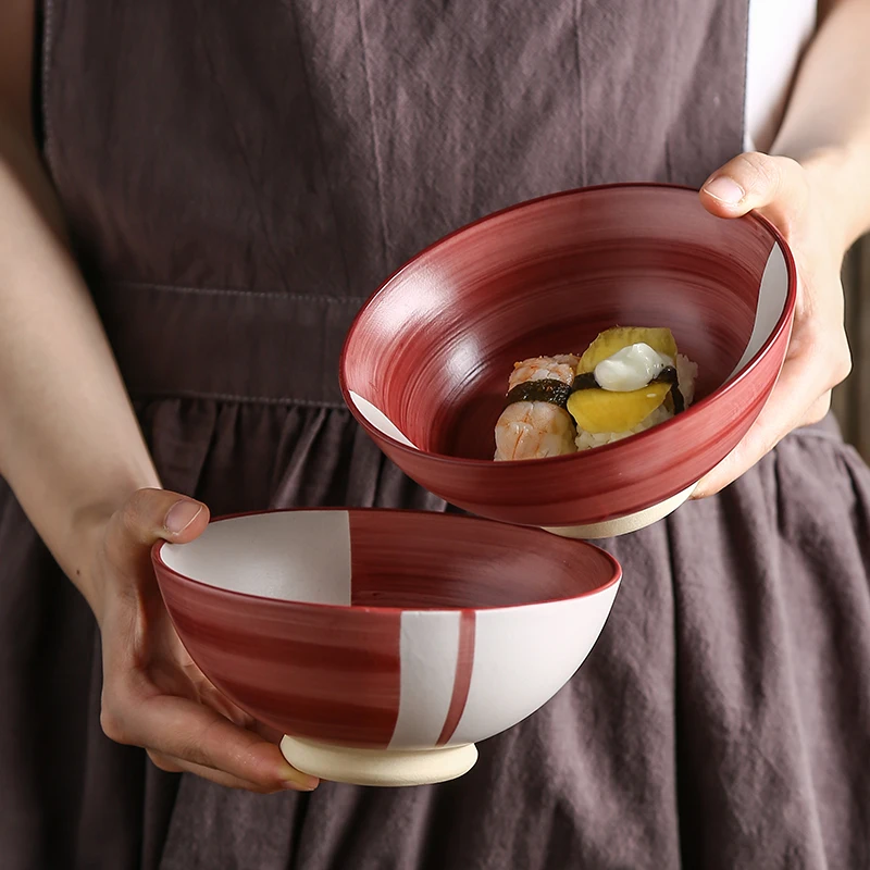 2/4 pcs Christmas Dinnerware Salad Bowl Ceramic Noodle Bowl Hand-painting Red Rice Bowl Chinese Cuisine Dinner Bowl 5.5 inch
2/4 pcs Christmas Dinnerware Salad Bowl Ceramic Noodle Bowl Hand-painting Red Rice Bowl Chinese Cuisine Dinner Bowl 5.5 inch