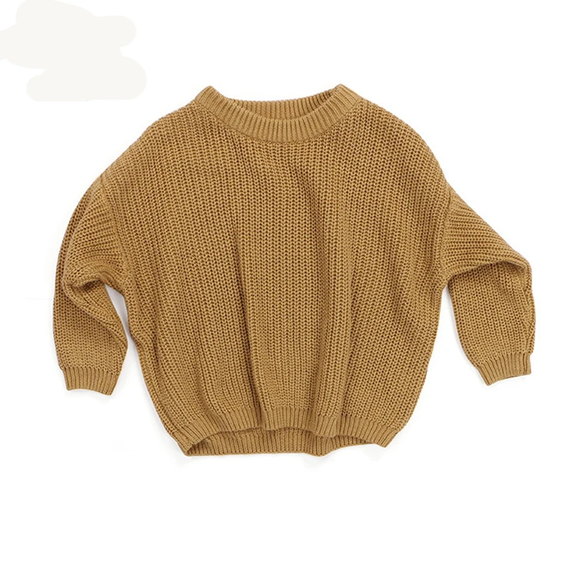 Новинка Сезон осень-зима Детские мягкие теплые свитера Одежда для маленьких