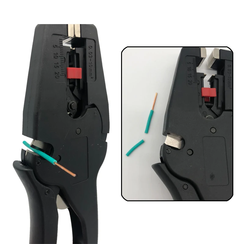 FS-D3 self-adjusting cable cutter scissor insulation stripper wire scale 0.03-10m2 with high quality hand pliers tools
FS-D3 self-adjusting cable cutter scissor insulation stripper wire scale 0.03-10m2 with high quality hand pliers tools