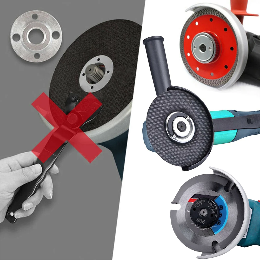 1/3Pcs Angle Grinder M14 Flange Lock Nut Self Tightening Quick Change Nut Replacement for Bosch Metabo Milwaukee Makita
1/3Pcs Angle Grinder M14 Flange Lock Nut Self Tightening Quick Change Nut Replacement for Bosch Metabo Milwaukee Makita