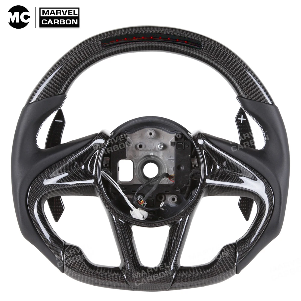 

Carbon Fiber LED Steering Wheel for McLaren 570S, 720S, GT