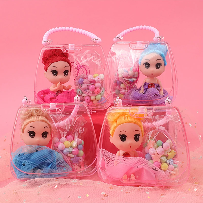 NEW Children Handbag Set Cute Doll Girl DIY Educational Beaded Fashion Toys DIY Doll Material Bag Girls Handwork Gift
NEW Children Handbag Set Cute Doll Girl DIY Educational Beaded Fashion Toys DIY Doll Material Bag Girls Handwork Gift