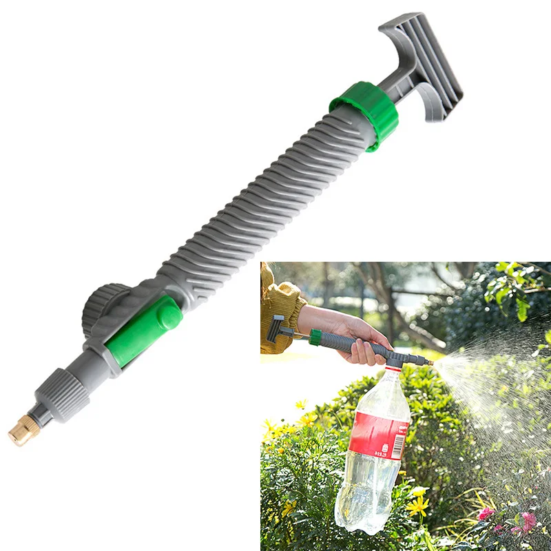 High Pressure Air Pump Sprayer Adjustable Drink Bottle Spray Head Nozzle Manual Garden Watering Tool
High Pressure Air Pump Sprayer Adjustable Drink Bottle Spray Head Nozzle Manual Garden Watering Tool