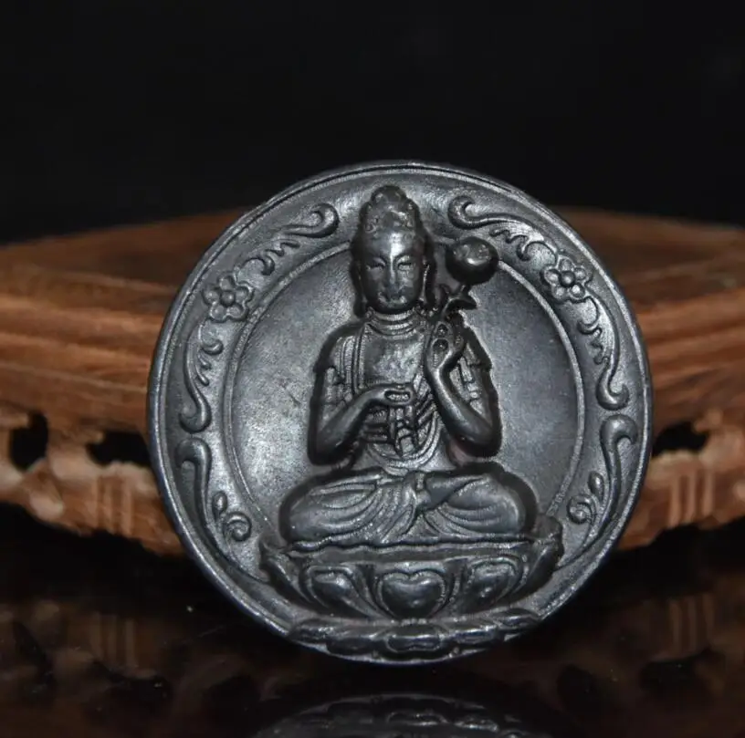 Hongshan culture archaize black iron meteorite manjusri bodhisattva amulet pendant statue
Hongshan culture archaize black iron meteorite manjusri bodhisattva amulet pendant statue