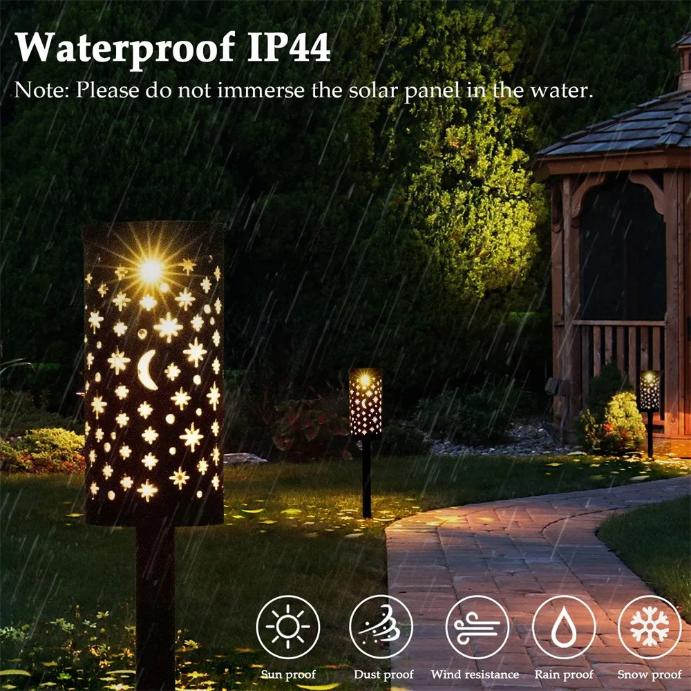 Retro Solar Lantern Lights Outdoor Garden Hanging Lights Metal Leaf Pattern Lights Lamp for Courtyard Walkway
Retro Solar Lantern Lights Outdoor Garden Hanging Lights Metal Leaf Pattern Lights Lamp for Courtyard Walkway
