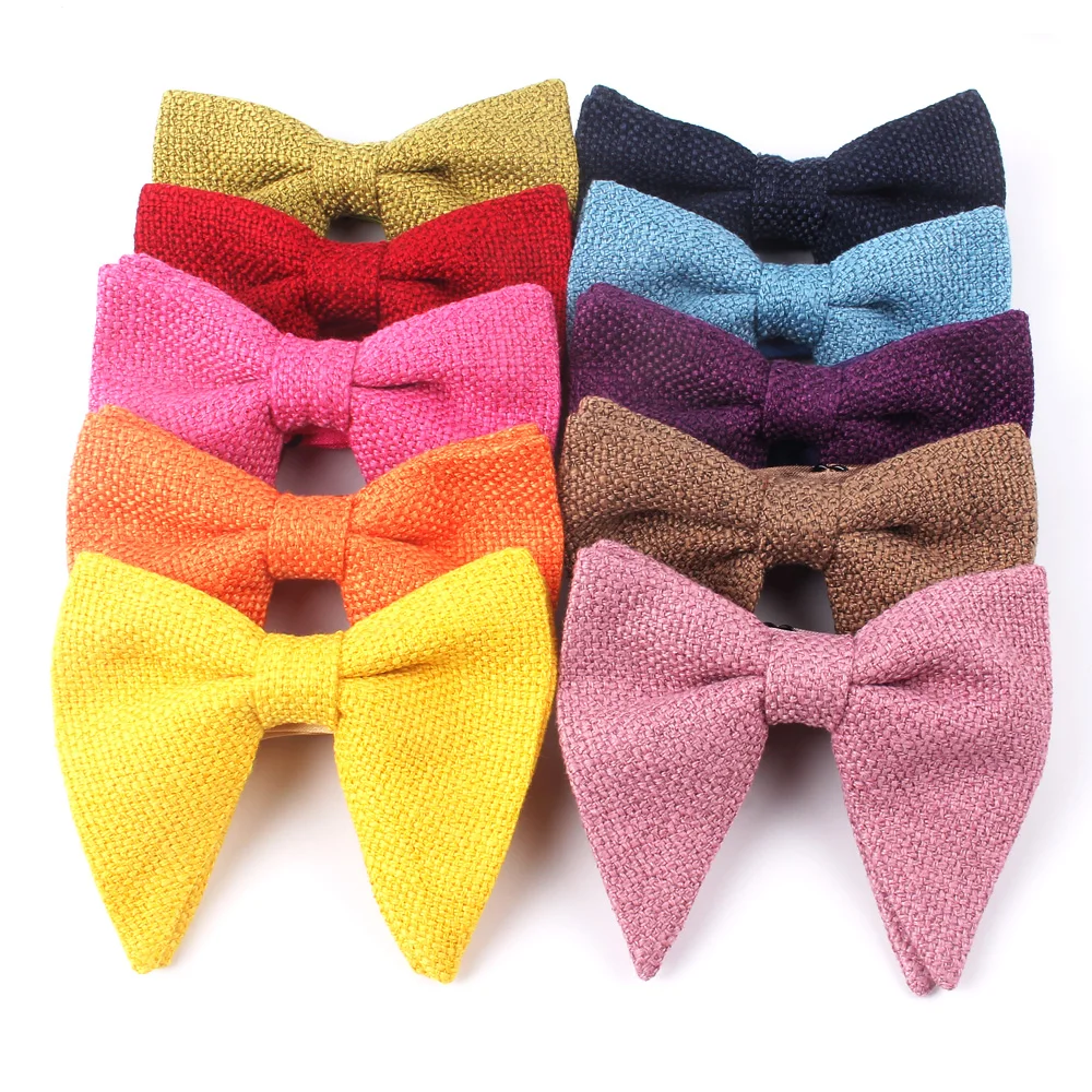 Men's Velvet Vintage Bow Tie For Men Women Tuxedo Solid Color Big Bowtie Bowknot Adult Mens Bowties Cravats Yellow Tie
Men's Velvet Vintage Bow Tie For Men Women Tuxedo Solid Color Big Bowtie Bowknot Adult Mens Bowties Cravats Yellow Tie