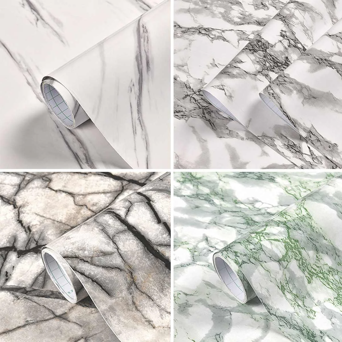 FREE SHIPPNIN Marble Vinyl Film Self Adhesive Waterproof Wallpaper for Bathroom Kitchen Cupboard Countertops Contact Paper PVC
FREE SHIPPNIN Marble Vinyl Film Self Adhesive Waterproof Wallpaper for Bathroom Kitchen Cupboard Countertops Contact Paper PVC