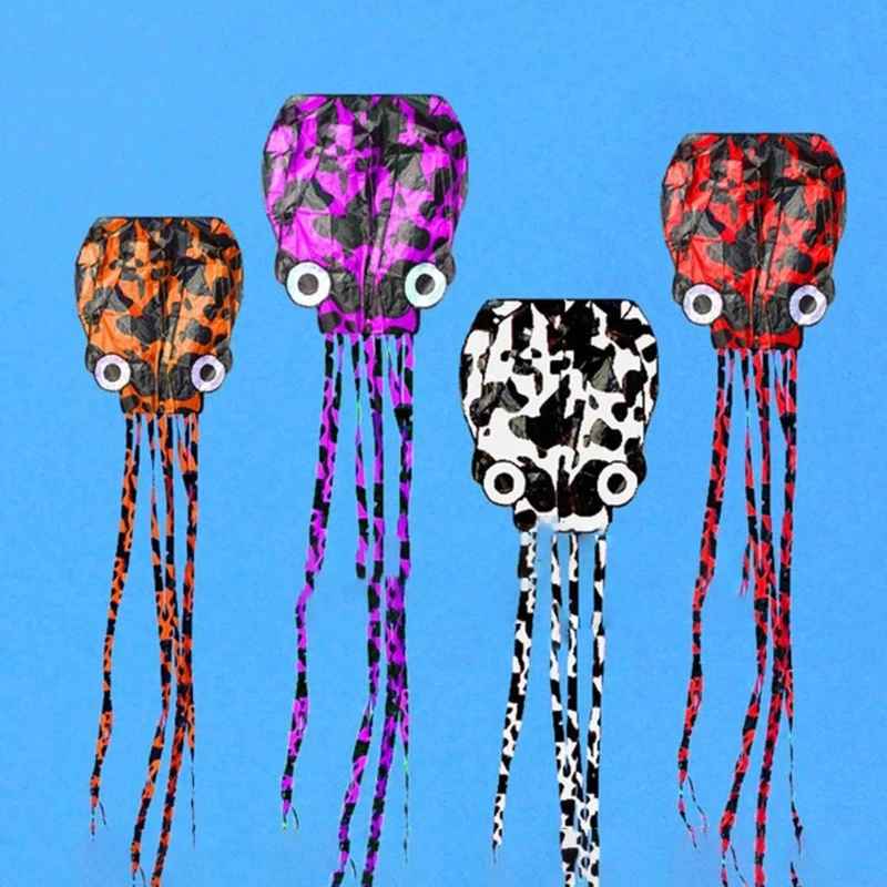 3D Large Soft Octopus Shape Beach Kites with Line Reel Frameless Entertainment Sports Kids Gifts Family Outdoor Holiday Parent-c
3D Large Soft Octopus Shape Beach Kites with Line Reel Frameless Entertainment Sports Kids Gifts Family Outdoor Holiday Parent-c