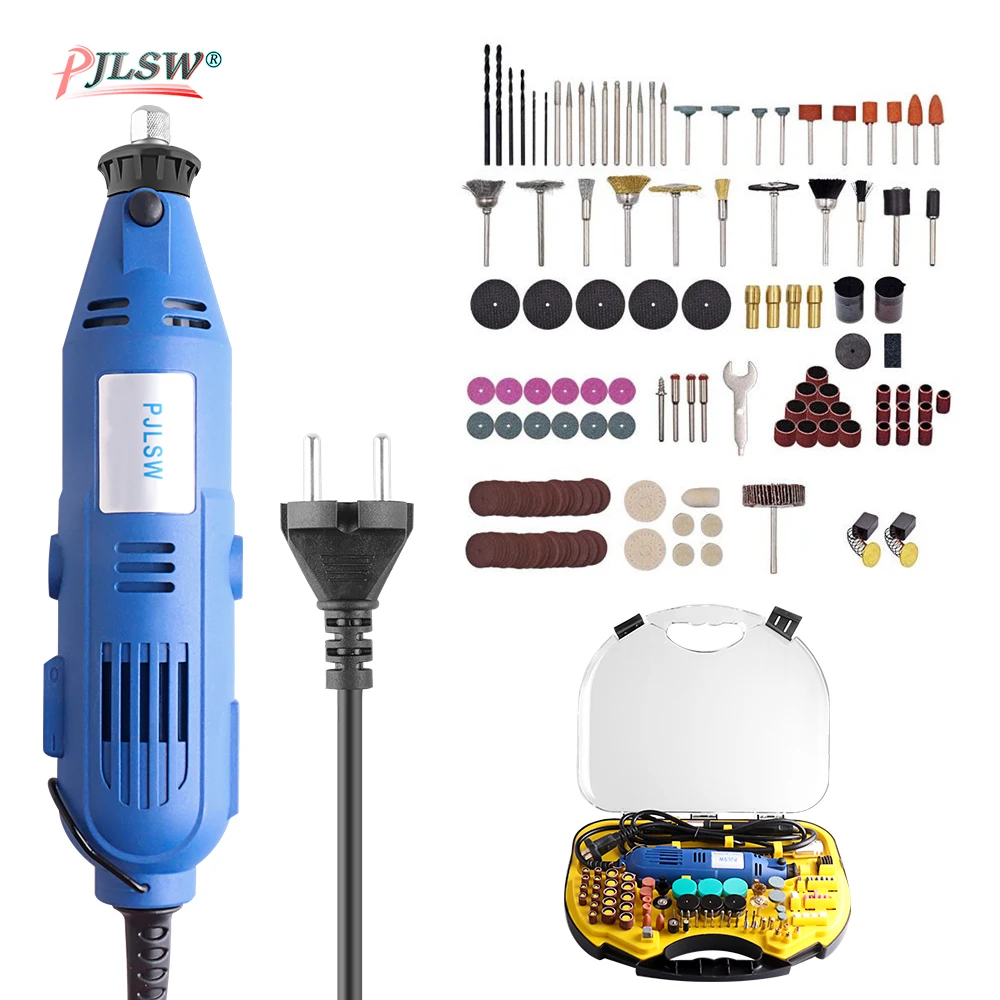 130W and 180W EU US Electric Mini Drill engraver Variable Speed Rotary with Flexible Shaft Accessories Power Tools for Dremel |