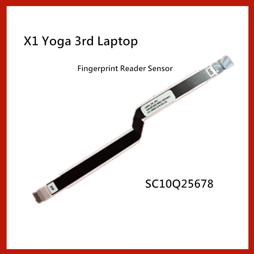 Совместим с оригинальным ноутбуком Lenovo ThinkPad X1 Yoga 3rd, сканер отпечатков пальцев, датчик подключения кабеля FFC FPR SC10Q25678
Совместим с оригинальным ноутбуком Lenovo ThinkPad X1 Yoga 3rd, сканер отпечатков пальцев, датчик подключения кабеля FFC FPR SC10Q25678