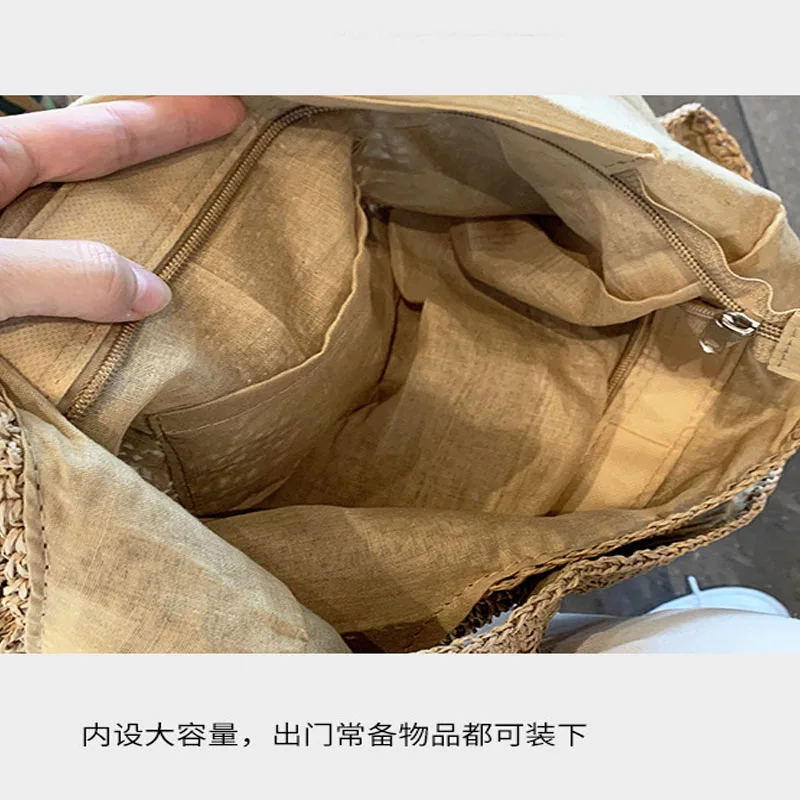 Bolso playa grande xxl straw bags for women sac rotin bolso mimbre verano handbag
Bolso playa grande xxl straw bags for women sac rotin bolso mimbre verano handbag