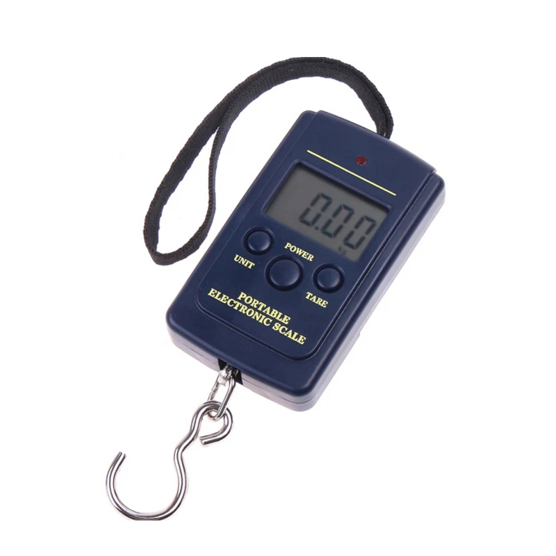 40Kg 10g Digital Scale Electronic Hanging Hook High Accuracy Pocket For Fishing Luggage Travel Kitchen Weight Libra | Инструменты