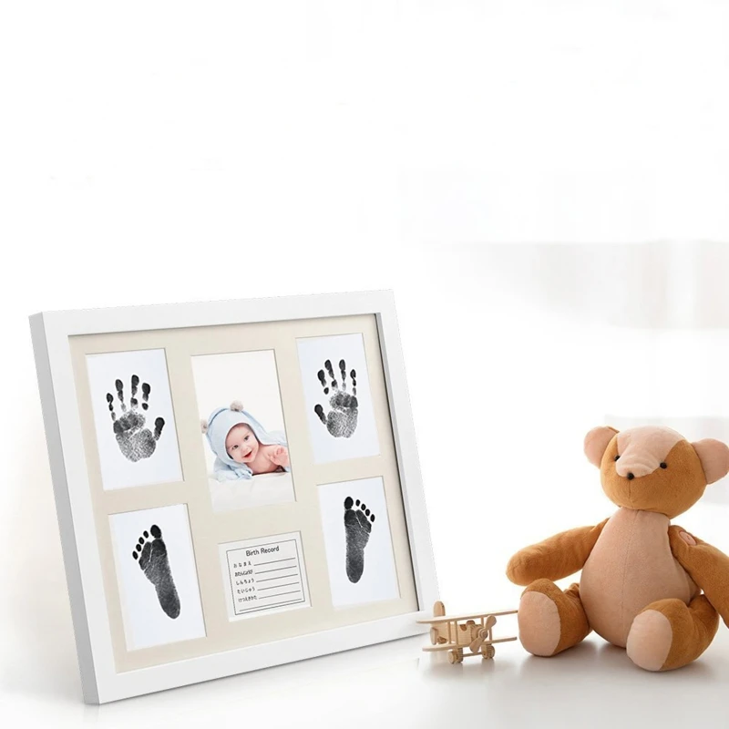 Newborn Handprint Footprint Picture Frame Photo Ornaments Baby Birthday Keepsake Shower Gift
Newborn Handprint Footprint Picture Frame Photo Ornaments Baby Birthday Keepsake Shower Gift