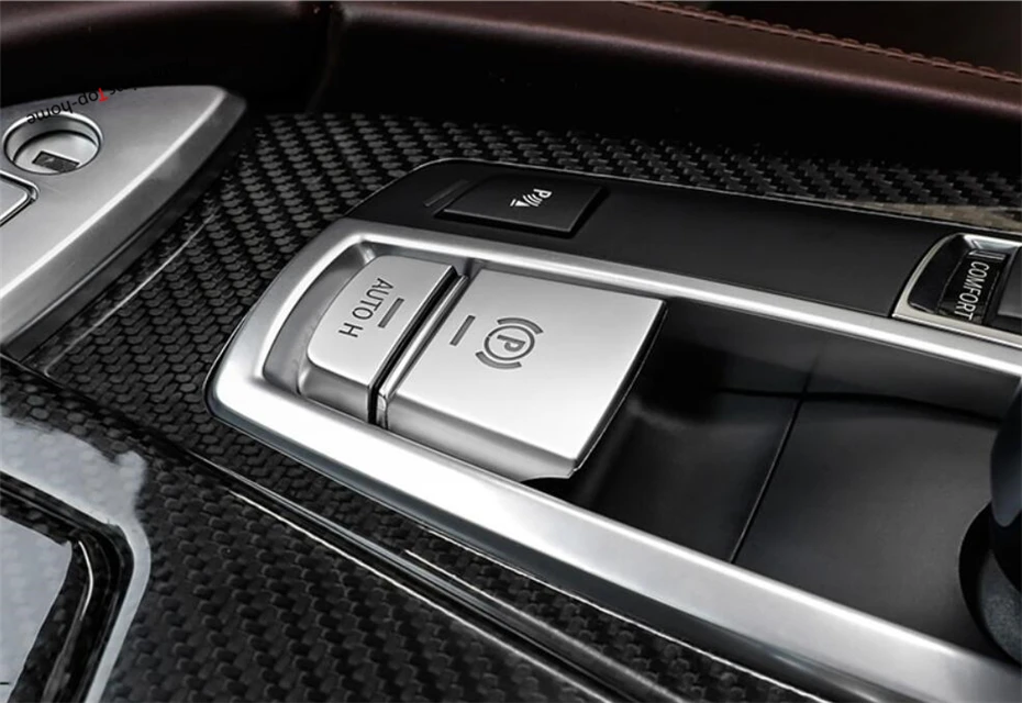 Yimaautotrims Electrical Park Hand Brake "P" Stalls & Auto Hold Button Cover Trim Fit For BMW 5 Series 2012 - 2017 ABS Interior
Yimaautotrims Electrical Park Hand Brake "P" Stalls & Auto Hold Button Cover Trim Fit For BMW 5 Series 2012 - 2017 ABS Interior