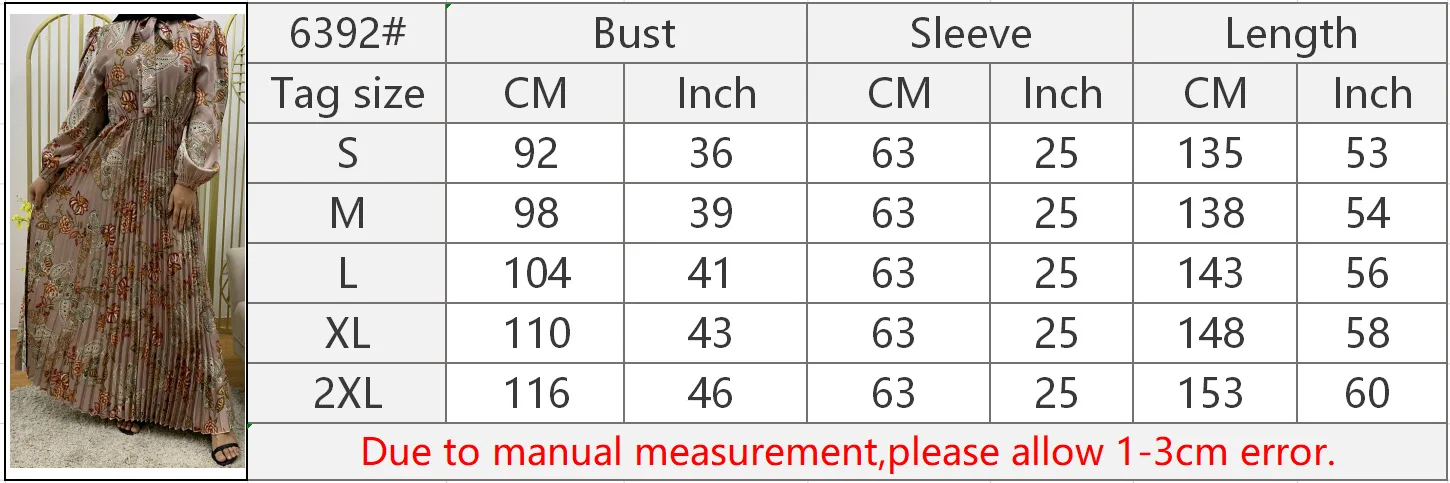 Donsignet Women Dress Muslim Fashion Printed Pleated Long Dresses Muslim Dress Abaya Turkey Abaya Dubai Turkish Dresses
Donsignet Women Dress Muslim Fashion Printed Pleated Long Dresses Muslim Dress Abaya Turkey Abaya Dubai Turkish Dresses