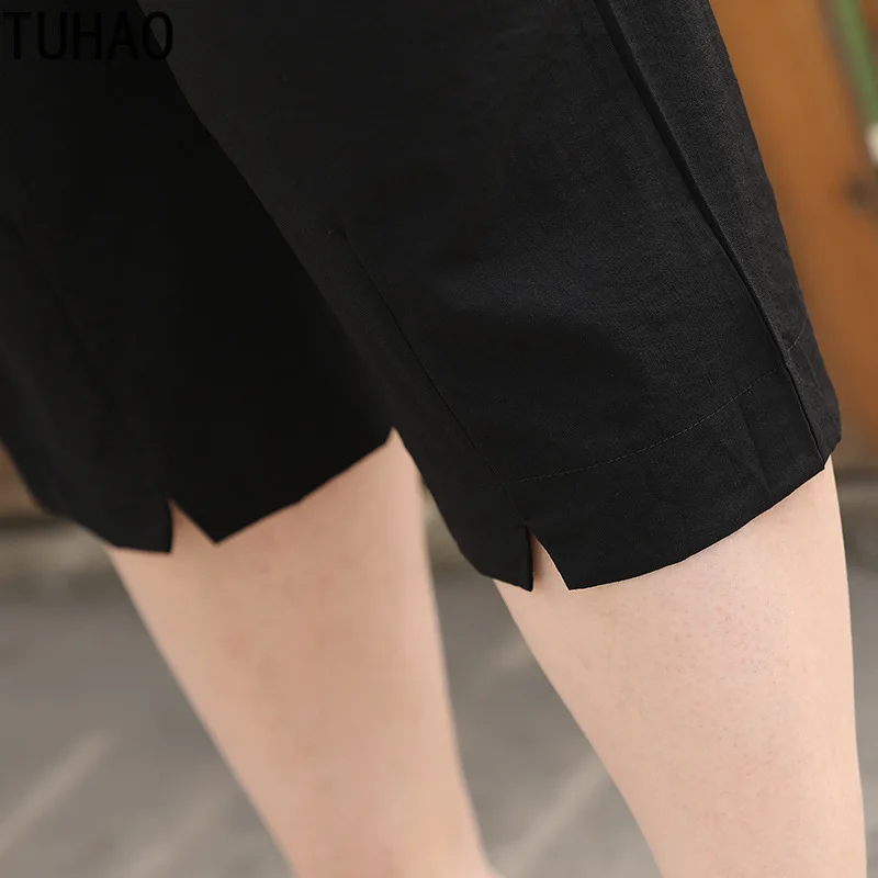 TUHAO Summer Mother Mom Plus Size 7XL 6XL 5XL 3XL Casual Cropped Trousers Women's Large Size Stretch Loose Office Lady Pants
TUHAO Summer Mother Mom Plus Size 7XL 6XL 5XL 3XL Casual Cropped Trousers Women's Large Size Stretch Loose Office Lady Pants