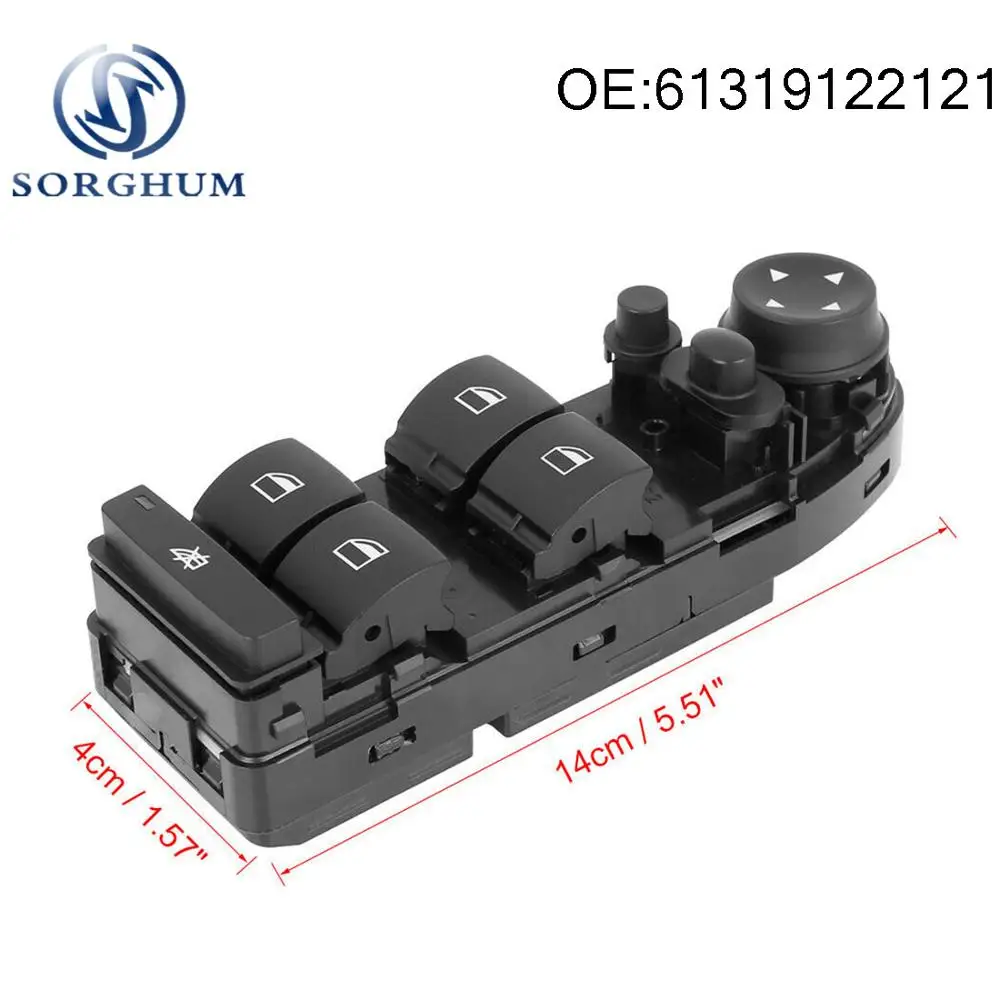 61319122121 передний левый Главный переключатель управления стеклоподъемником для BMW E70 E71 X5 X6 2007-2013
61319122121 передний левый Главный переключатель управления стеклоподъемником для BMW E70 E71 X5 X6 2007-2013