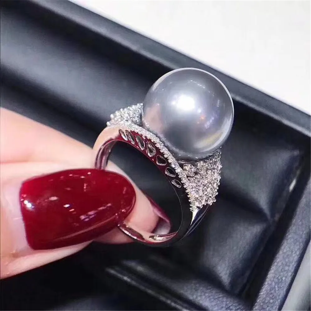 Pearl Ring Settings, Fashionable Ring Findings, Adjustable Size 925 Silver Ring Jewelry DIY Making No Pearl
Pearl Ring Settings, Fashionable Ring Findings, Adjustable Size 925 Silver Ring Jewelry DIY Making No Pearl
