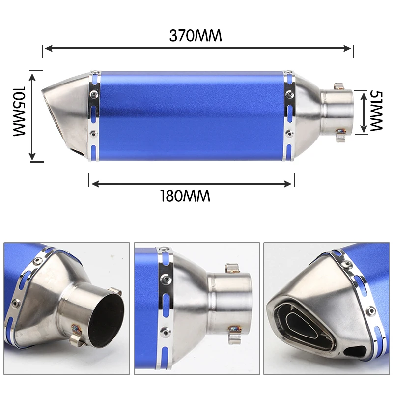 Modified sports car scorpion 150 Mini Ninja 350 road race Yongyuan 350R25/R3 hexagonal exhaust pipe | Автомобили и мотоциклы