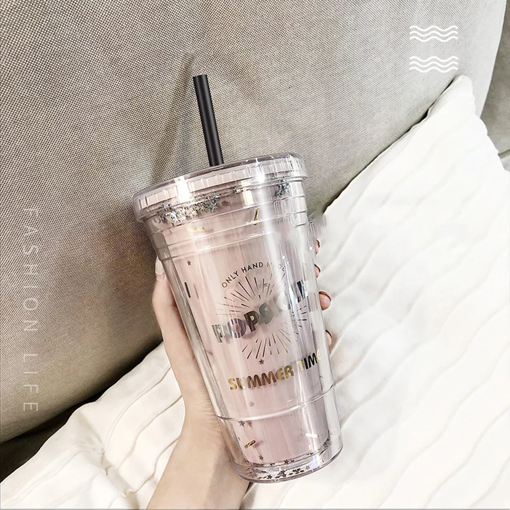 Cute Milk Juice Bottle with Dome Lids Double Wall Plastic Drink Cups With Straw Reusable White Pink Water Bottle Fruit Cup
Cute Milk Juice Bottle with Dome Lids Double Wall Plastic Drink Cups With Straw Reusable White Pink Water Bottle Fruit Cup