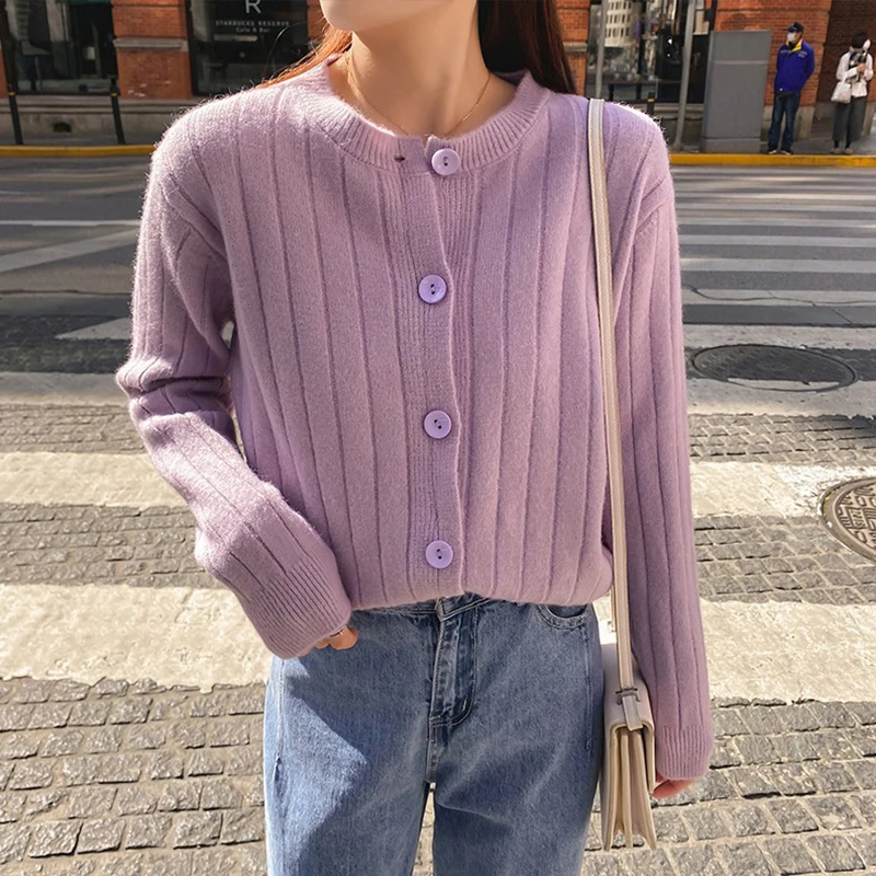 Foridol knitted solid cardigans sweater women button up casual autumn purple sweater cardigans jumper spring tops
Foridol knitted solid cardigans sweater women button up casual autumn purple sweater cardigans jumper spring tops
