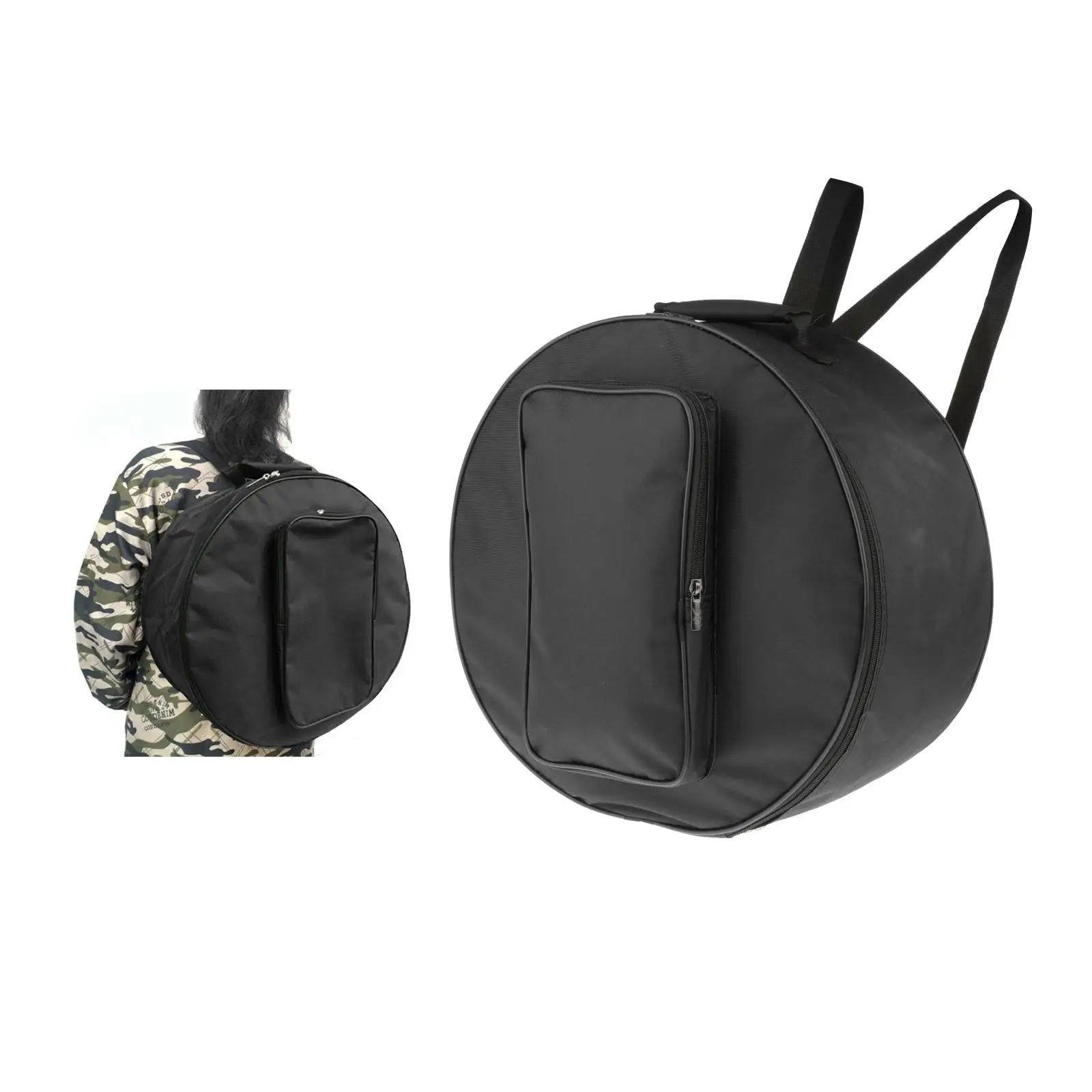 15 inch Compact Snare Drum Bag Backpack Case with Shoulder Strap & Outside Pockets Musical Instrument Parts
15 inch Compact Snare Drum Bag Backpack Case with Shoulder Strap & Outside Pockets Musical Instrument Parts