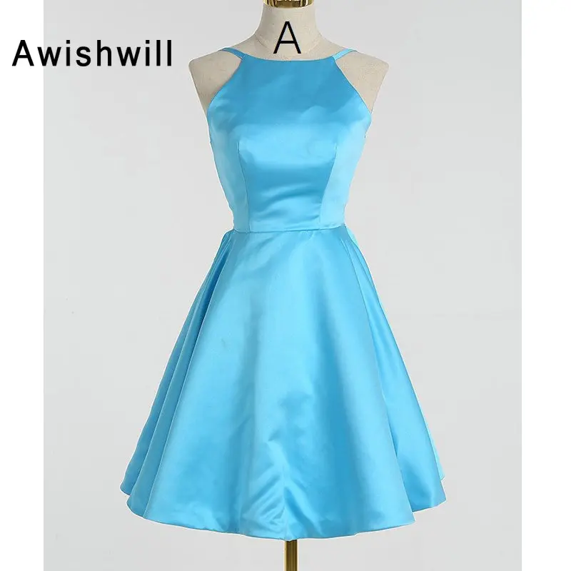 New Arrival Blue Homecoming Dress 2020 Backless A Line Satin Simple Prom Dress Short Sleeveless Chic Party Formal Gown
New Arrival Blue Homecoming Dress 2020 Backless A Line Satin Simple Prom Dress Short Sleeveless Chic Party Formal Gown