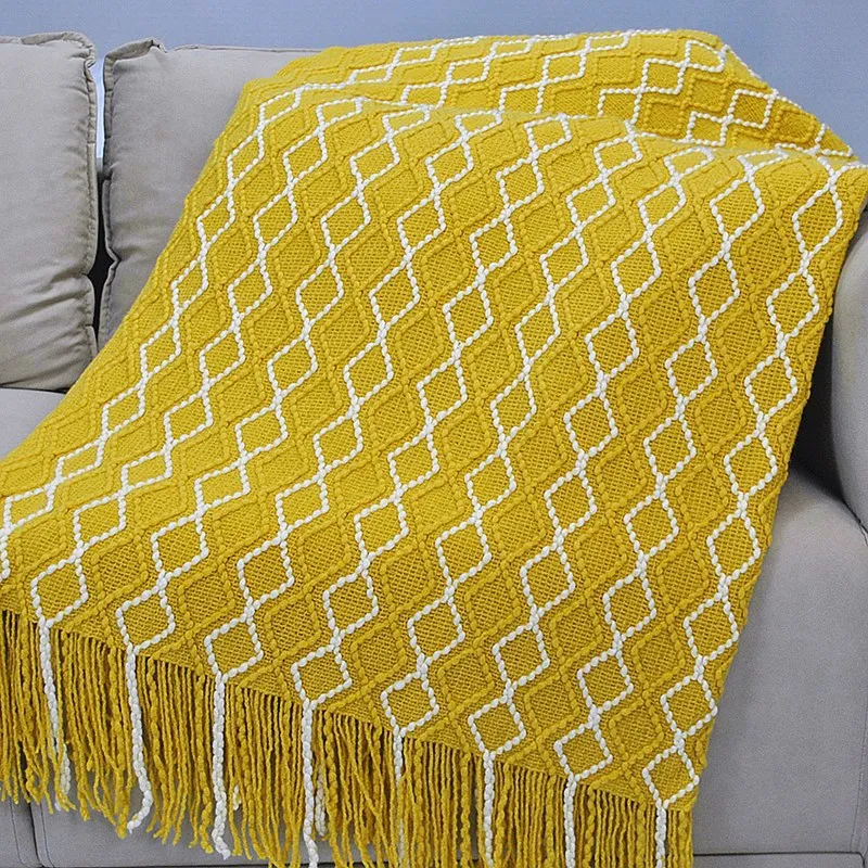 Nordic Knitted Blanket Bed Sofa Decorative Thread Blankets Bohemian Office Nap TV Travel Sofa Throw Blankets Plaid Bedspread
Nordic Knitted Blanket Bed Sofa Decorative Thread Blankets Bohemian Office Nap TV Travel Sofa Throw Blankets Plaid Bedspread