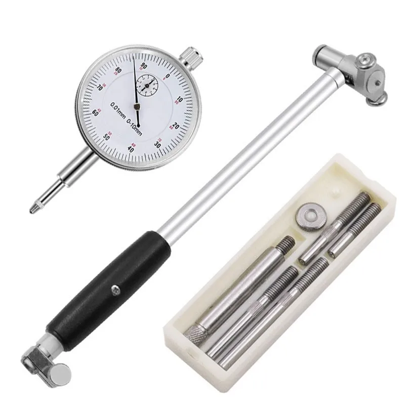8Pcs 581795# Dial Bore Gauge Kit 0.01mm Precision Disc Hole Gauge Center Ring Indicator Micrometer Measuring Tool
8Pcs 581795# Dial Bore Gauge Kit 0.01mm Precision Disc Hole Gauge Center Ring Indicator Micrometer Measuring Tool
