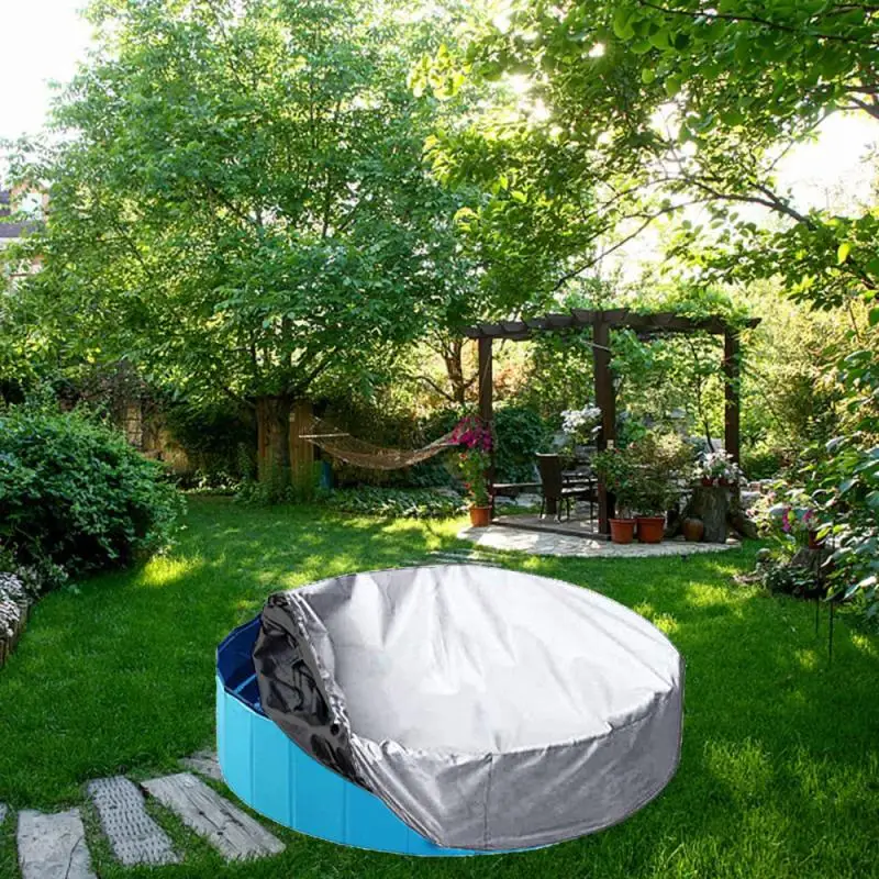 82/122/162cm Round Swimming Pool Cover Protector PE insulation Film Dustproof Cover Blue Film Foot Above Pool Ground Protection
82/122/162cm Round Swimming Pool Cover Protector PE insulation Film Dustproof Cover Blue Film Foot Above Pool Ground Protection
