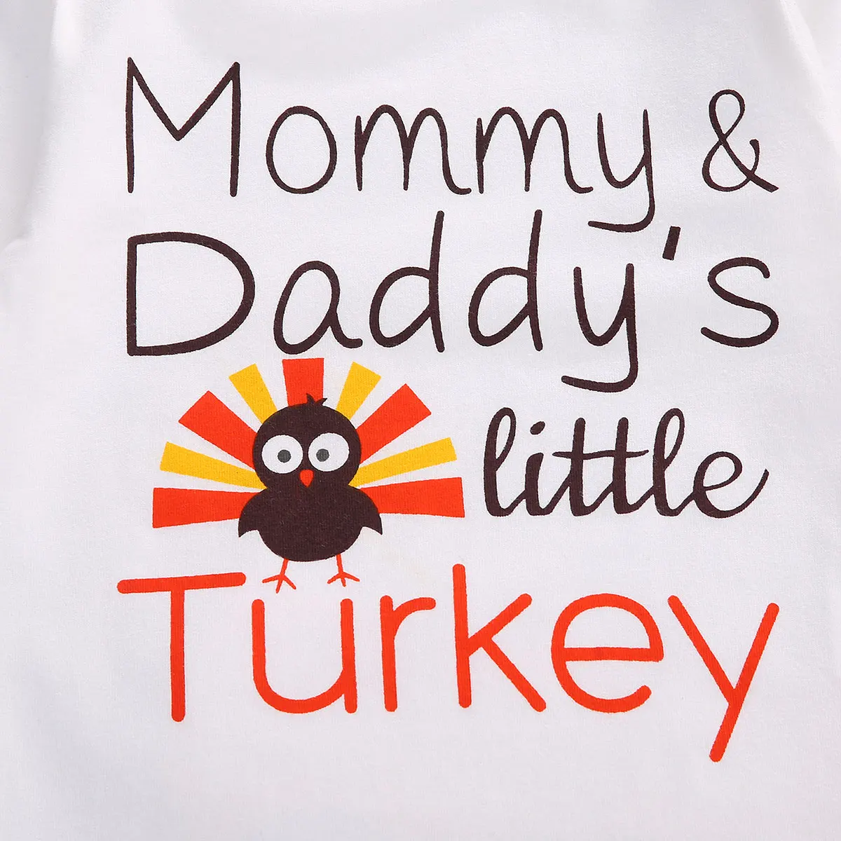 Baby Girls 0-18M Thanksgiving Outfits Cartoon Print Long Sleeve Romper + Pants + Headband/Beanie Cap 3Pcs Clothes Set
Baby Girls 0-18M Thanksgiving Outfits Cartoon Print Long Sleeve Romper + Pants + Headband/Beanie Cap 3Pcs Clothes Set
