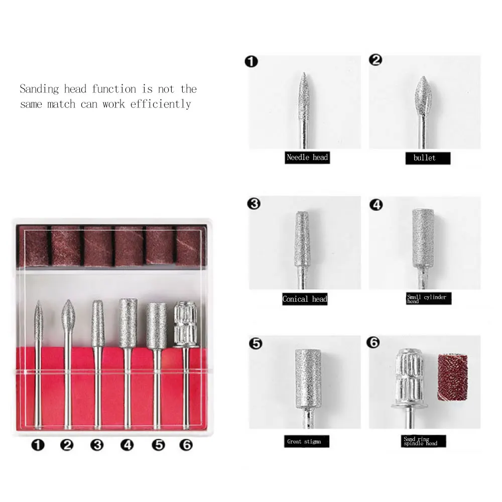 30000 RPM Rechargeable Portable Electric Nail Drill Machine Cordless Manicure Pedicure Set For Nail Equipment EU/US Plug
30000 RPM Rechargeable Portable Electric Nail Drill Machine Cordless Manicure Pedicure Set For Nail Equipment EU/US Plug