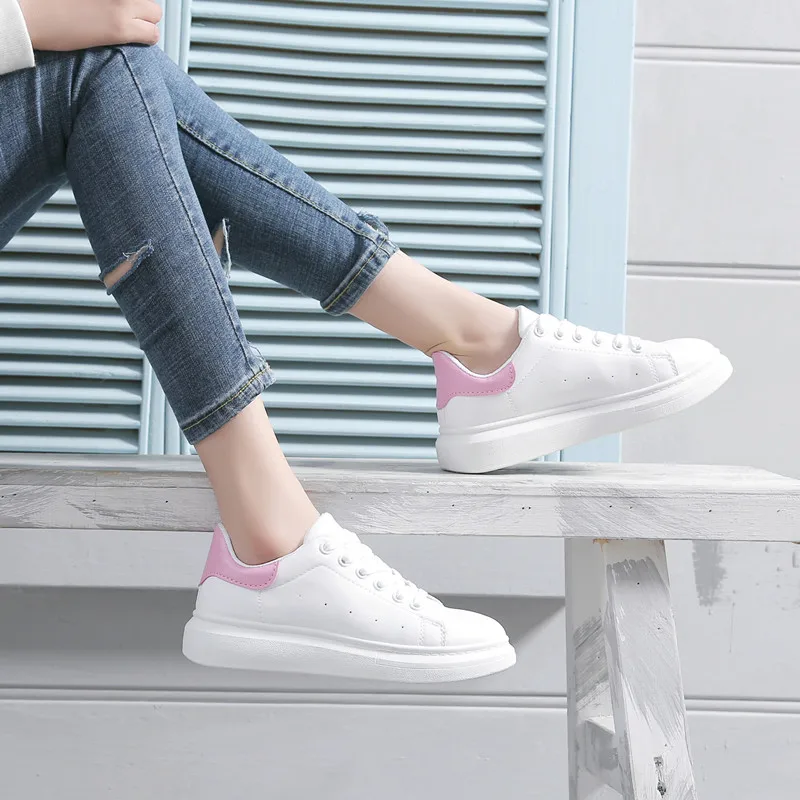 Fashion Shoes Women's Vulcanized Shoes Spring New Style Casual Classic Multi-Color PU Leather Shoes Women's Casual Sports Shoes
Fashion Shoes Women's Vulcanized Shoes Spring New Style Casual Classic Multi-Color PU Leather Shoes Women's Casual Sports Shoes