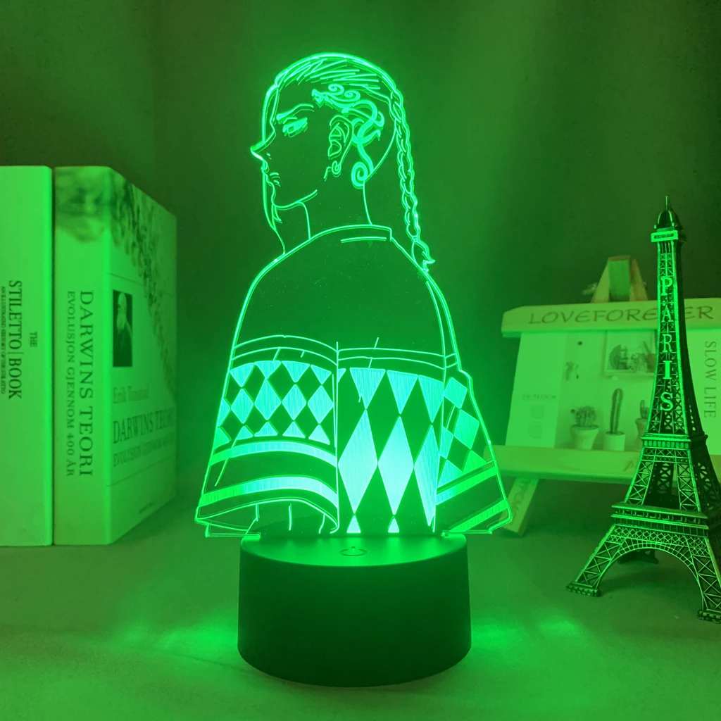 Anime Tokyo Revengers Draken Led Lamp for Bedroom Decor Night Light Birthday Gift Room Lights 3d Light Manga Table Lamp for Home
Anime Tokyo Revengers Draken Led Lamp for Bedroom Decor Night Light Birthday Gift Room Lights 3d Light Manga Table Lamp for Home