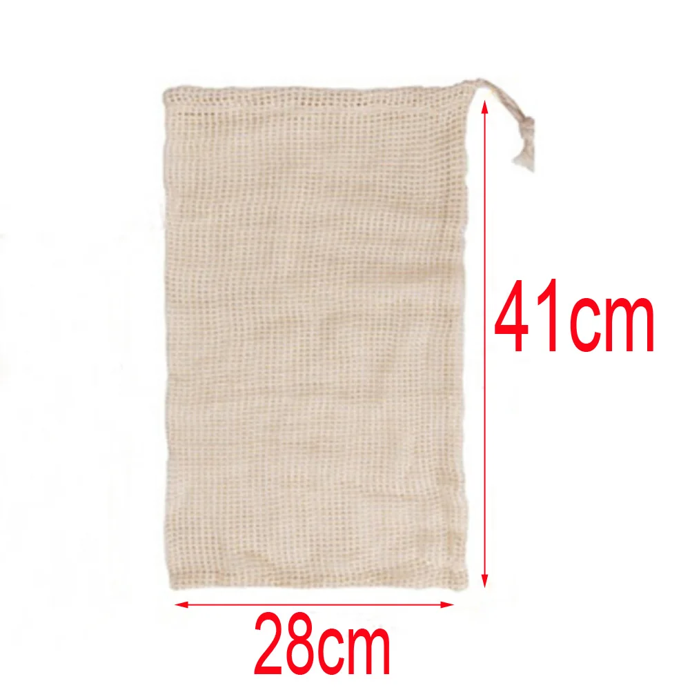 2pcs All cotton environmental protection mesh bag drawstring binding net bag Shopping bag Fruit mesh bag vegetable mesh bag
2pcs All cotton environmental protection mesh bag drawstring binding net bag Shopping bag Fruit mesh bag vegetable mesh bag