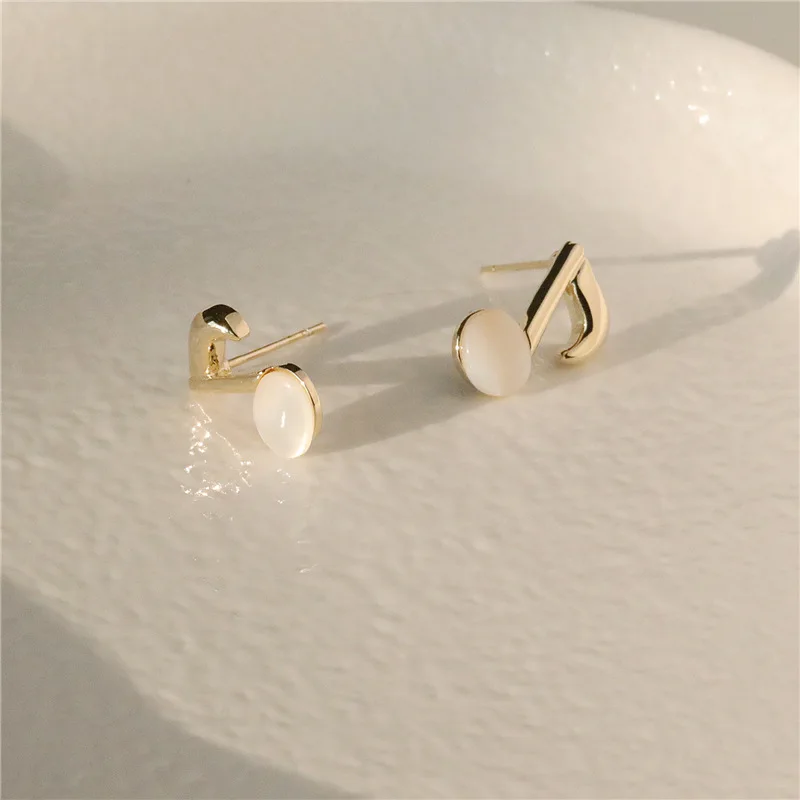 Yaologe Fashion Small Exquisite Music Symbol Earrings 2020 Summer New Simple Stud Earrings Cute Sweet Jewelry Female Gift
Yaologe Fashion Small Exquisite Music Symbol Earrings 2020 Summer New Simple Stud Earrings Cute Sweet Jewelry Female Gift