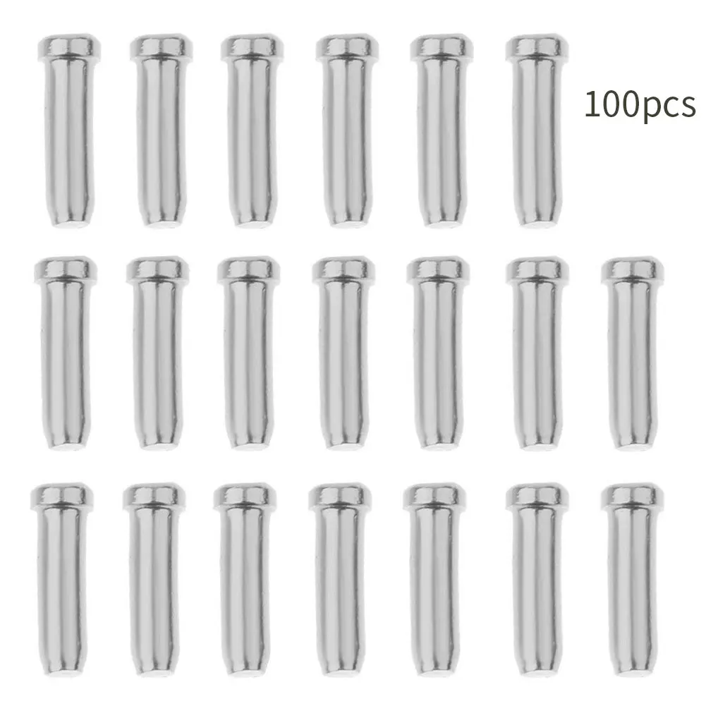 Bike Brake Crimps Cable End Caps Brake End Cover Bicycle Cable End Tips For Road Bike Mountain Silver 100PCS Brake Cable Caps
Bike Brake Crimps Cable End Caps Brake End Cover Bicycle Cable End Tips For Road Bike Mountain Silver 100PCS Brake Cable Caps
