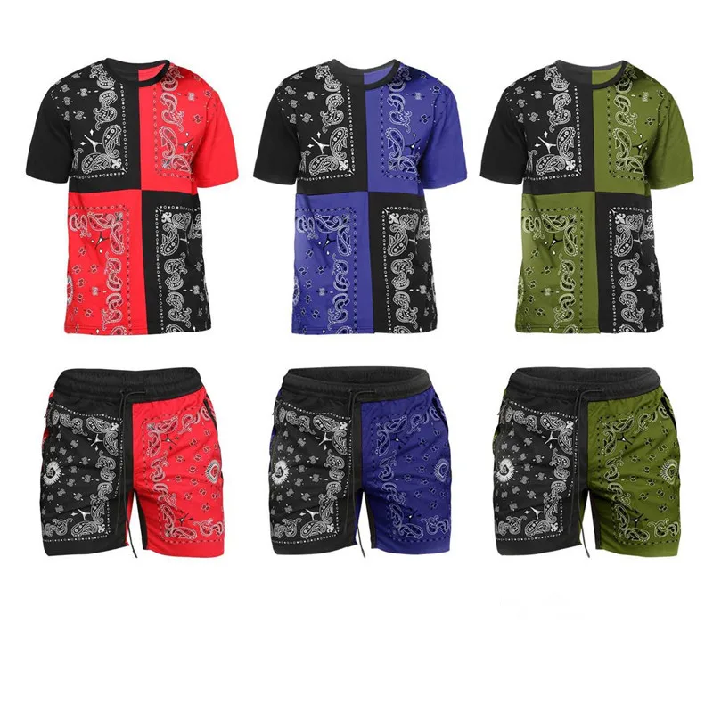 2021 Summer new men's casual T-shirt + Sports Shorts Set fashion T-shirt sports running set popular sports set Digital printing
2021 Summer new men's casual T-shirt + Sports Shorts Set fashion T-shirt sports running set popular sports set Digital printing